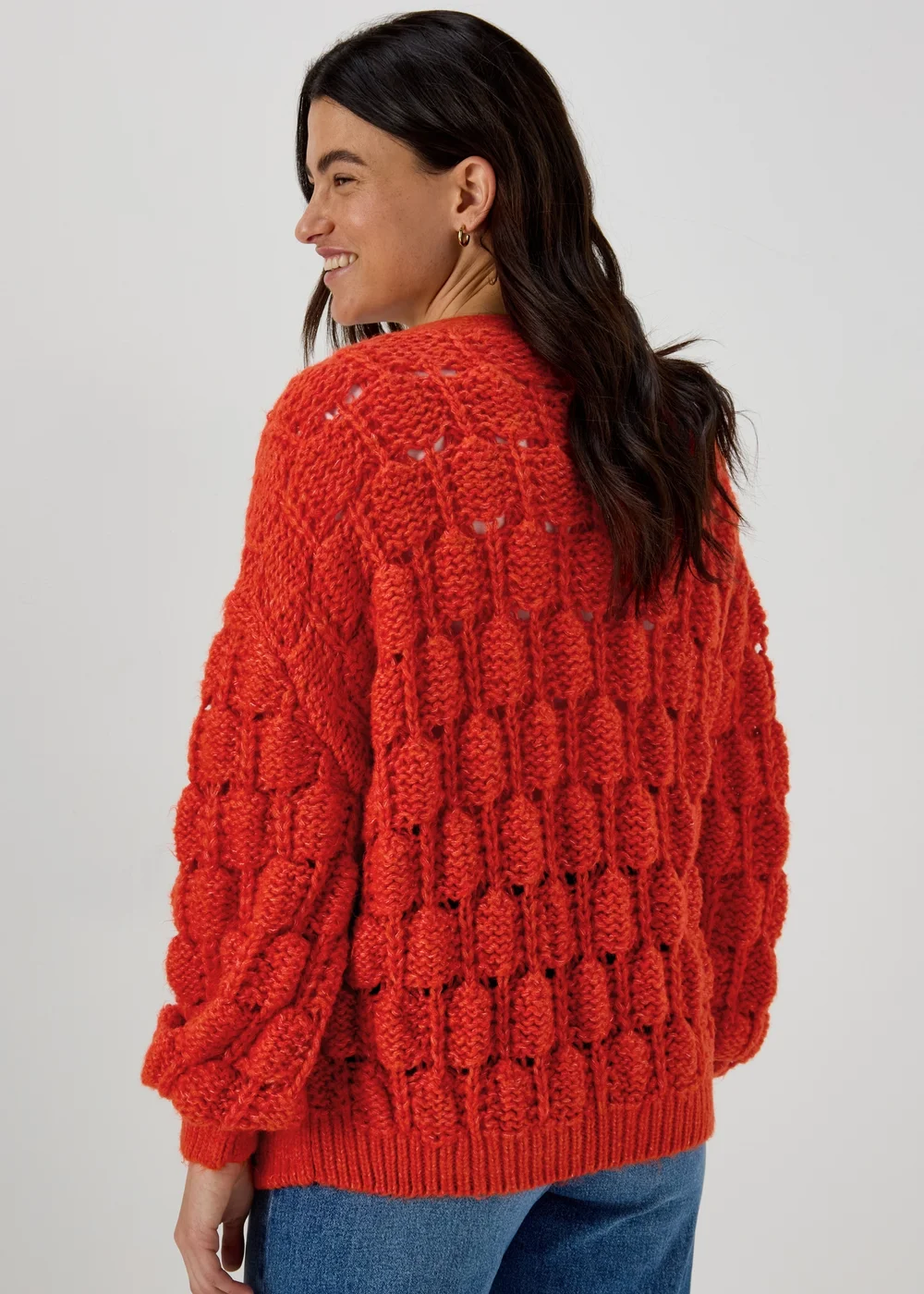 Red Lofty Cardigan - XS Image 2