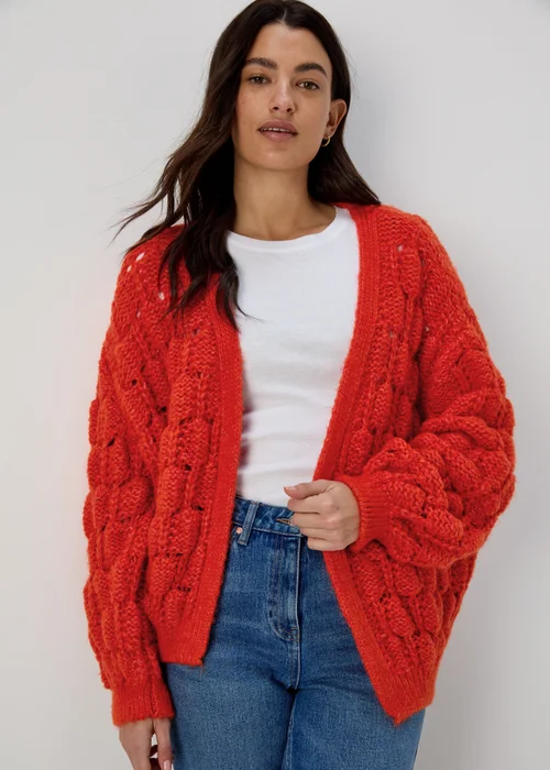 Red Lofty Cardigan - XS Image 1