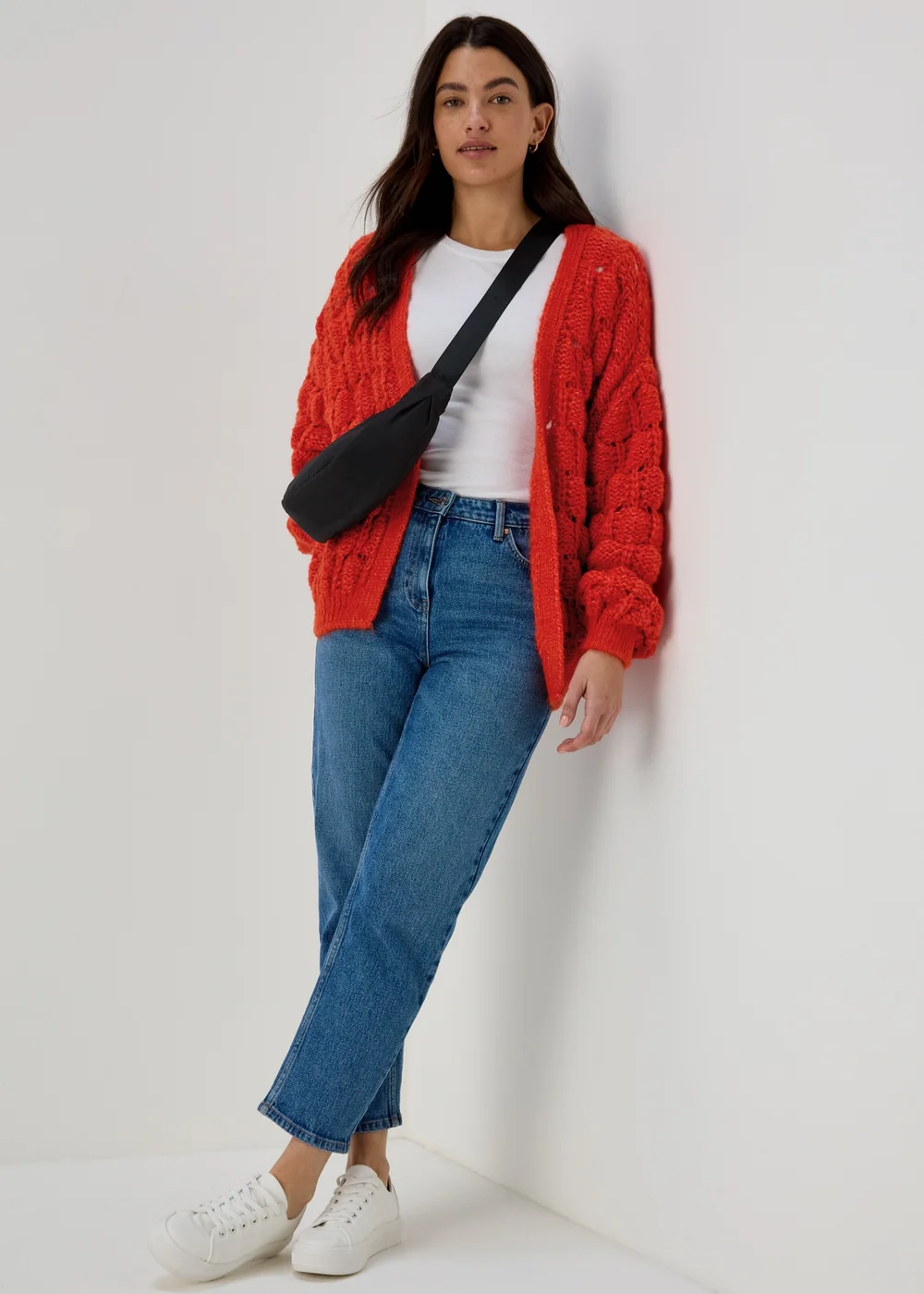 Red Lofty Cardigan - XS Image 4
