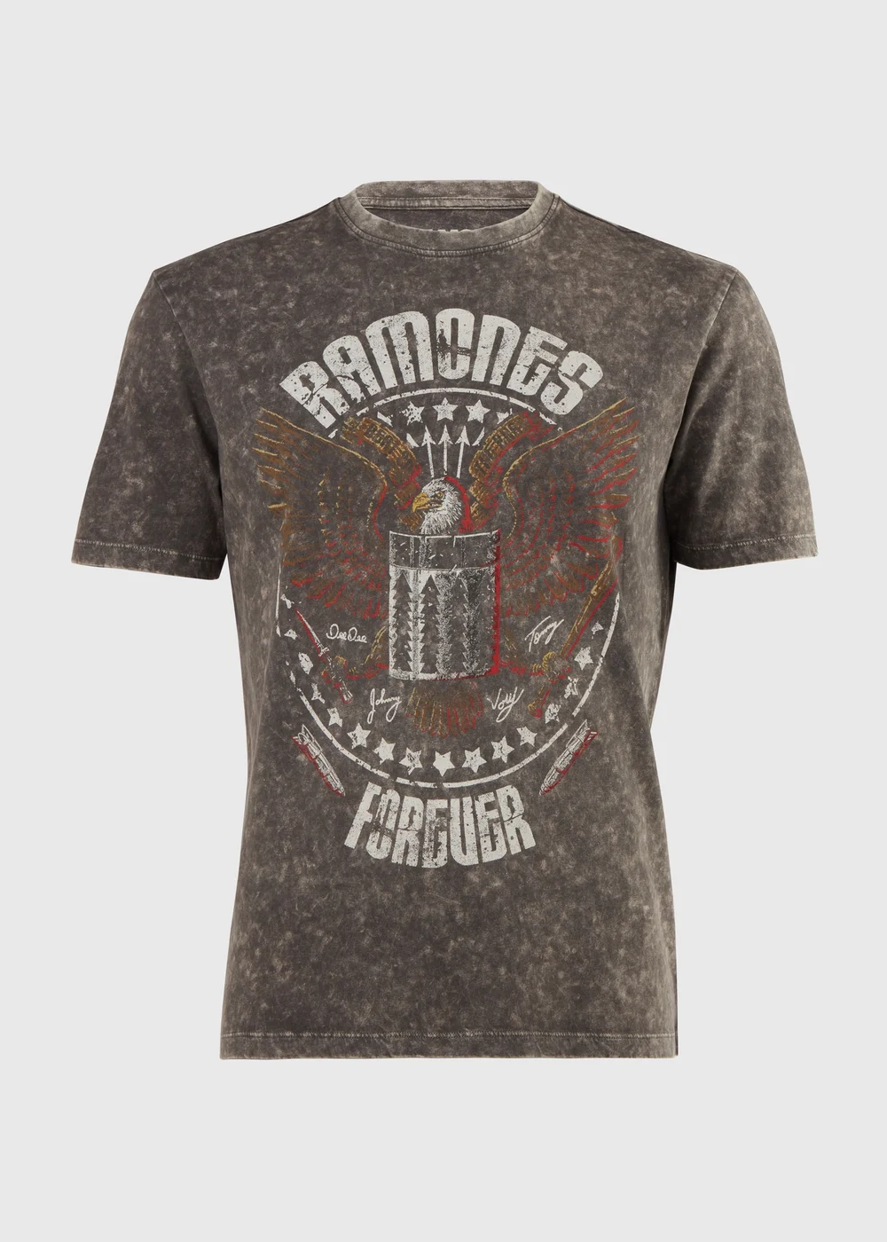 Charcoal Ramones T-Shirt - Small Image 5