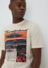 Ecru Thunderbirds Cotton T-Shirt - Small Image 3