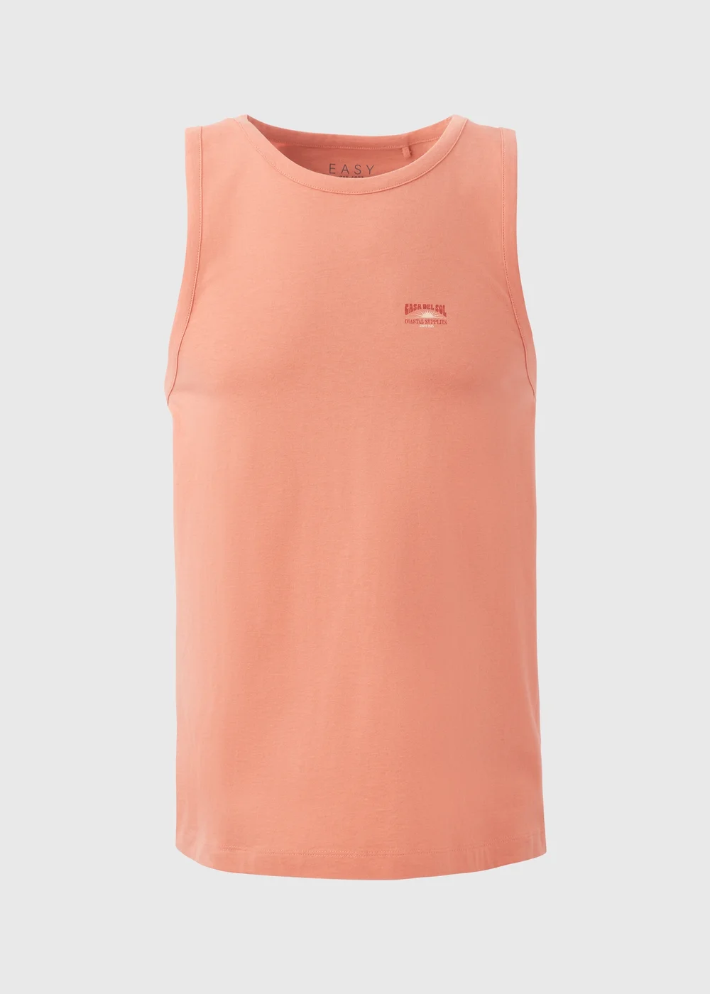 Orange Ringer Jersey Vest - Small Image 5