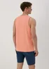 Orange Ringer Jersey Vest - Small Image 2