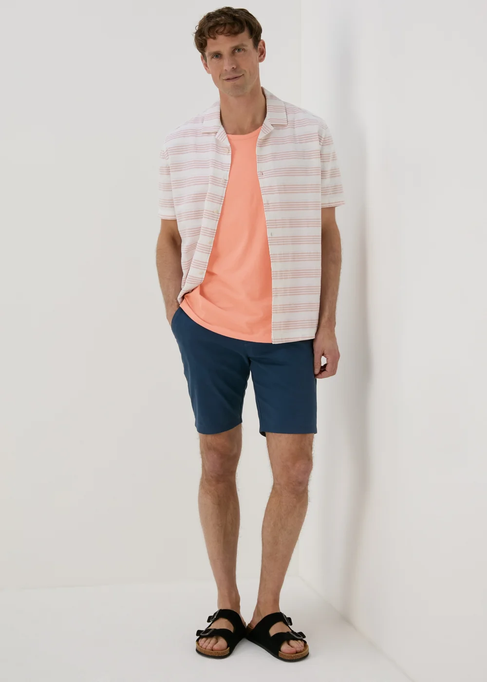 Orange Ringer Jersey Vest - Small Image 4