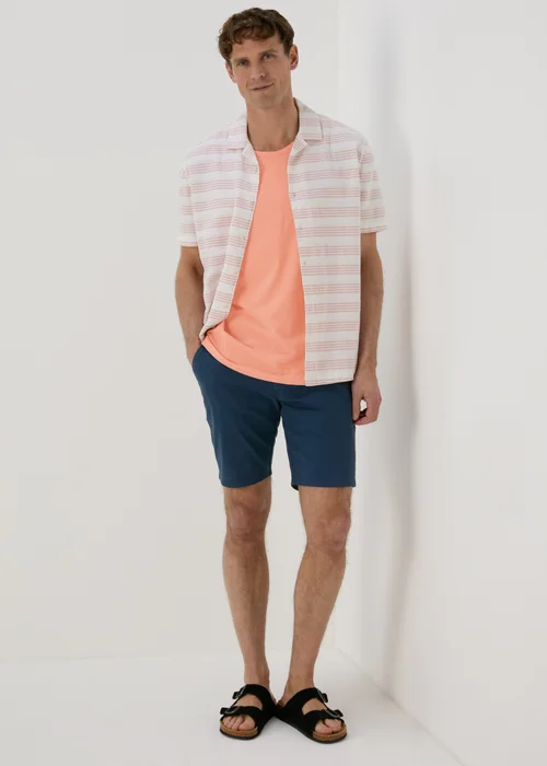 Orange Ringer Jersey Vest - Small Image 4