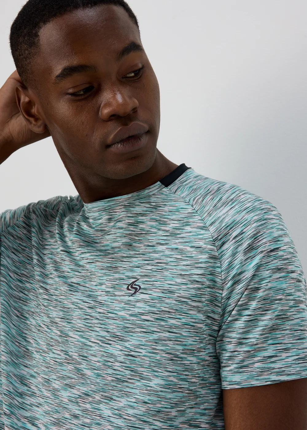 Souluxe Pastel Space Dye T-Shirt - S Image 3