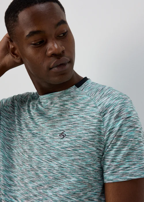 Souluxe Pastel Space Dye T-Shirt - S Image 3