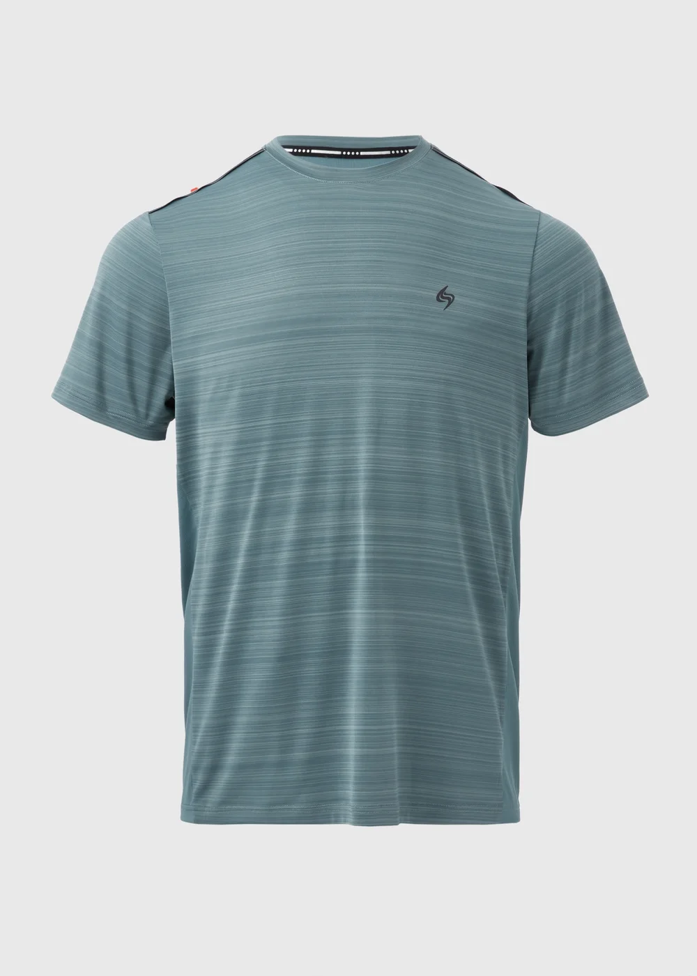 Souluxe Sage Space Dye Woven T-Shirt - S Image 5