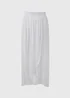 White Bandeau Maxi Dress - XS Image 4