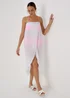 White Bandeau Maxi Dress - XS Image 1