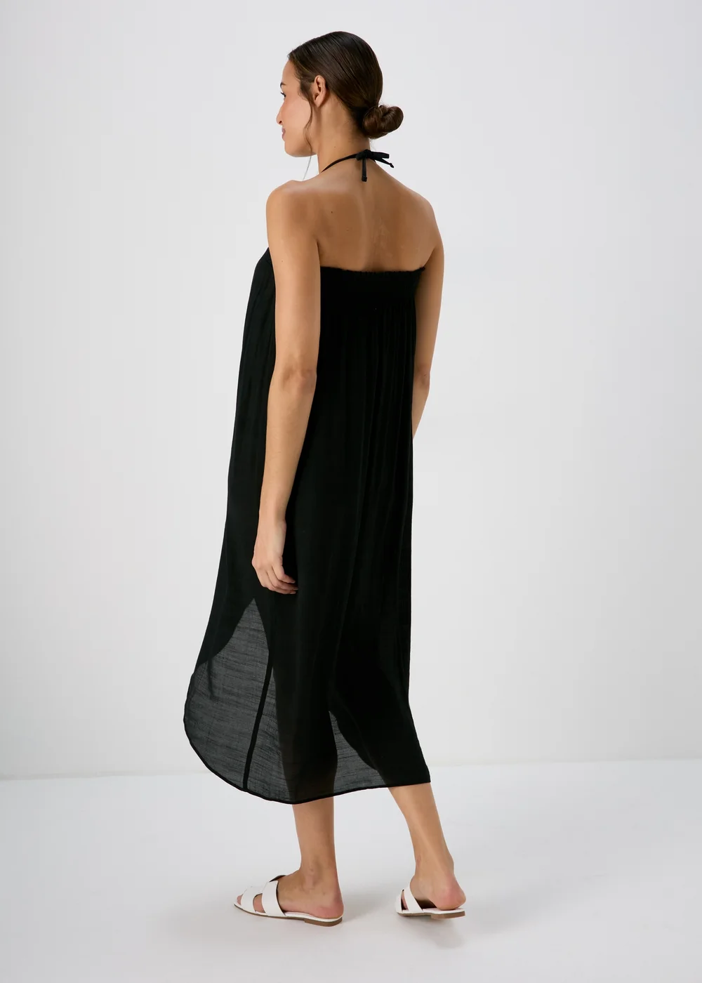 Black Bandeau Maxi Dress - XS Image 2