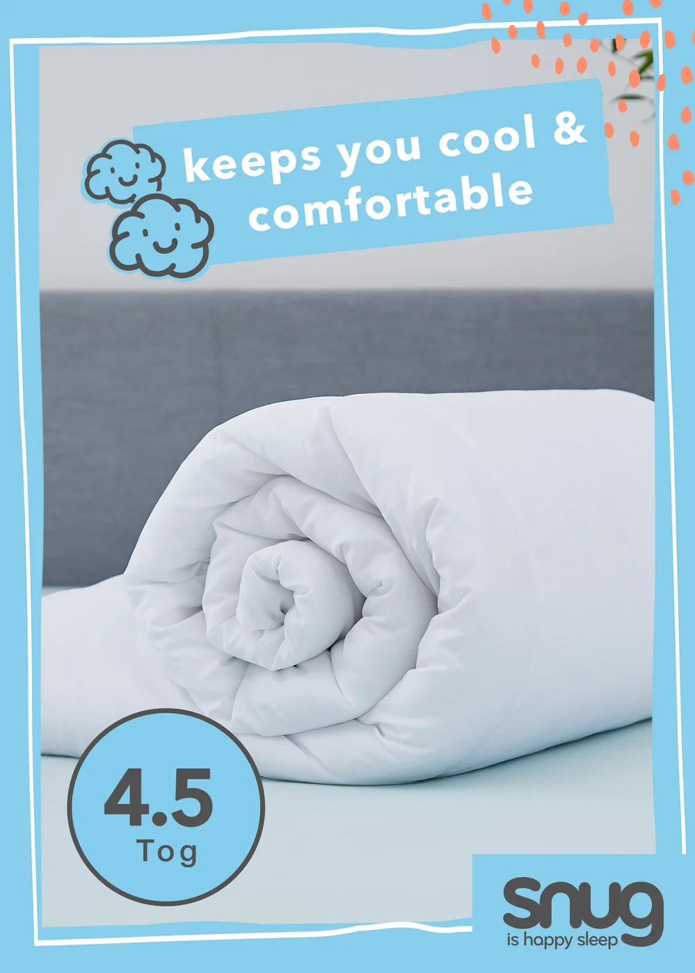 Snug Chill Out Duvet (4.5 Tog) - Single Image 2