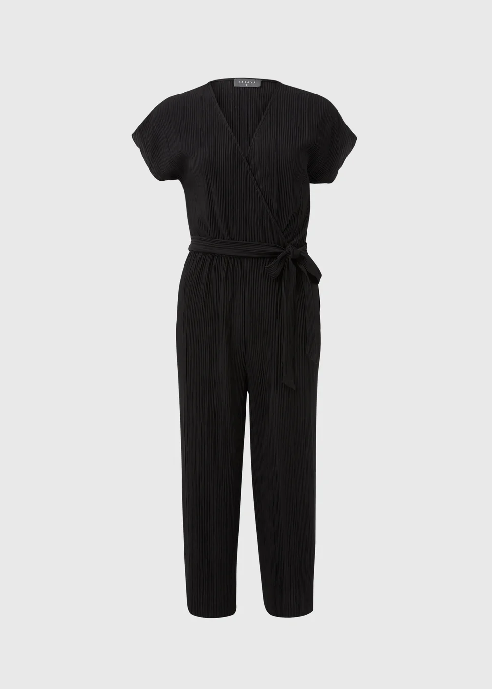 Black Plisse Jumpsuit - 8 Image 9
