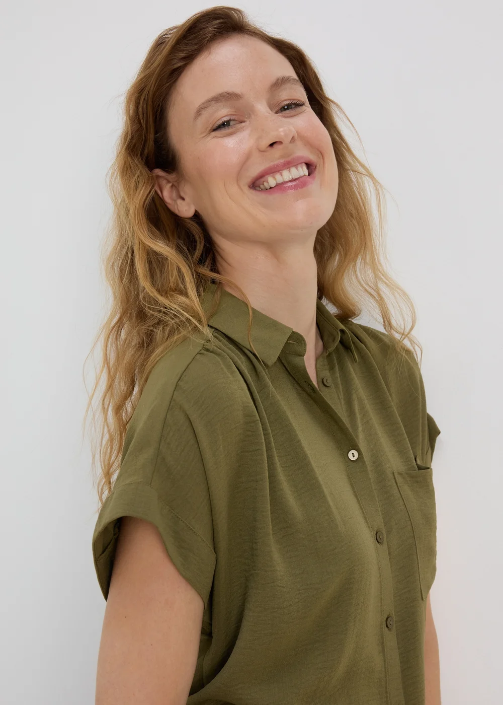 Khaki Airflow Shirt - 8 Image 3