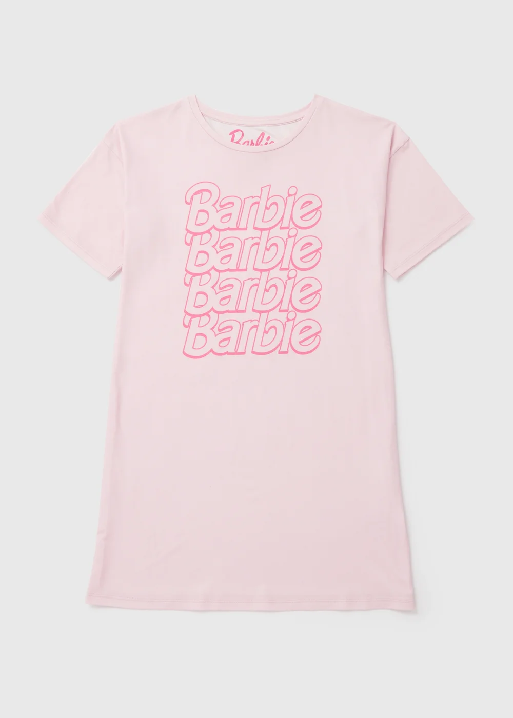 Barbie Girls Pink Nightie (4-11yrs) - Age 4 Years Image 1