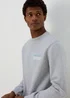 Light Grey Embroidered Sweatshirt - Small Image 1