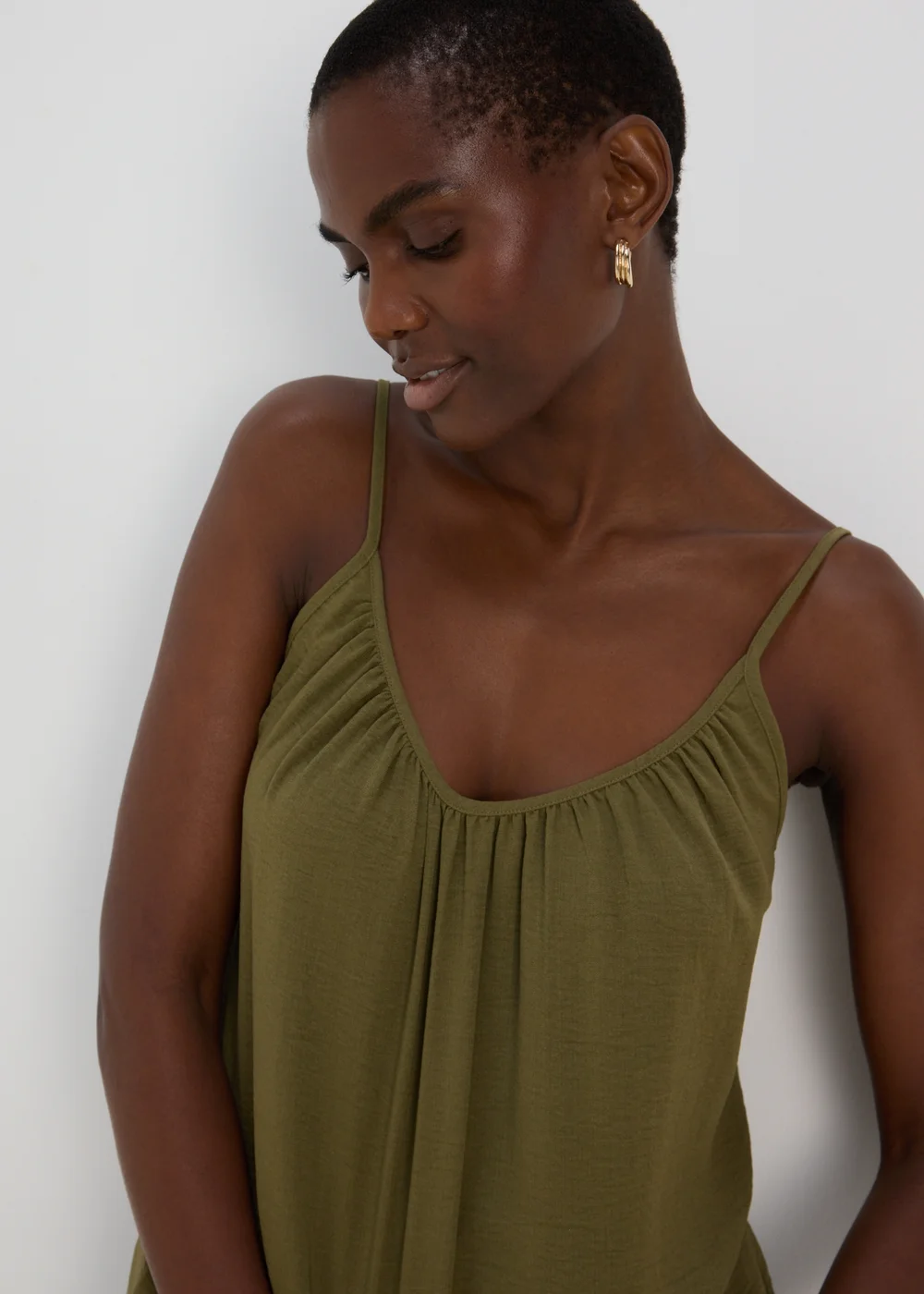Khaki Cami Top - 8 Image 3