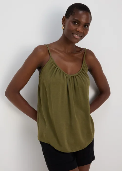 Khaki Cami Top - 8 Image 1