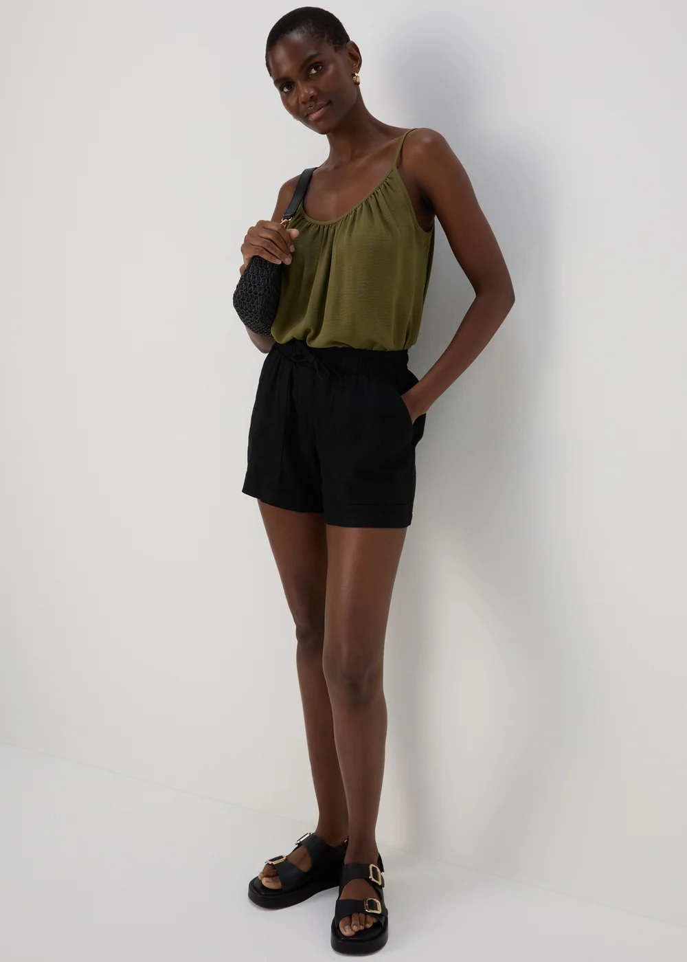 Khaki Cami Top - 8 Image 4