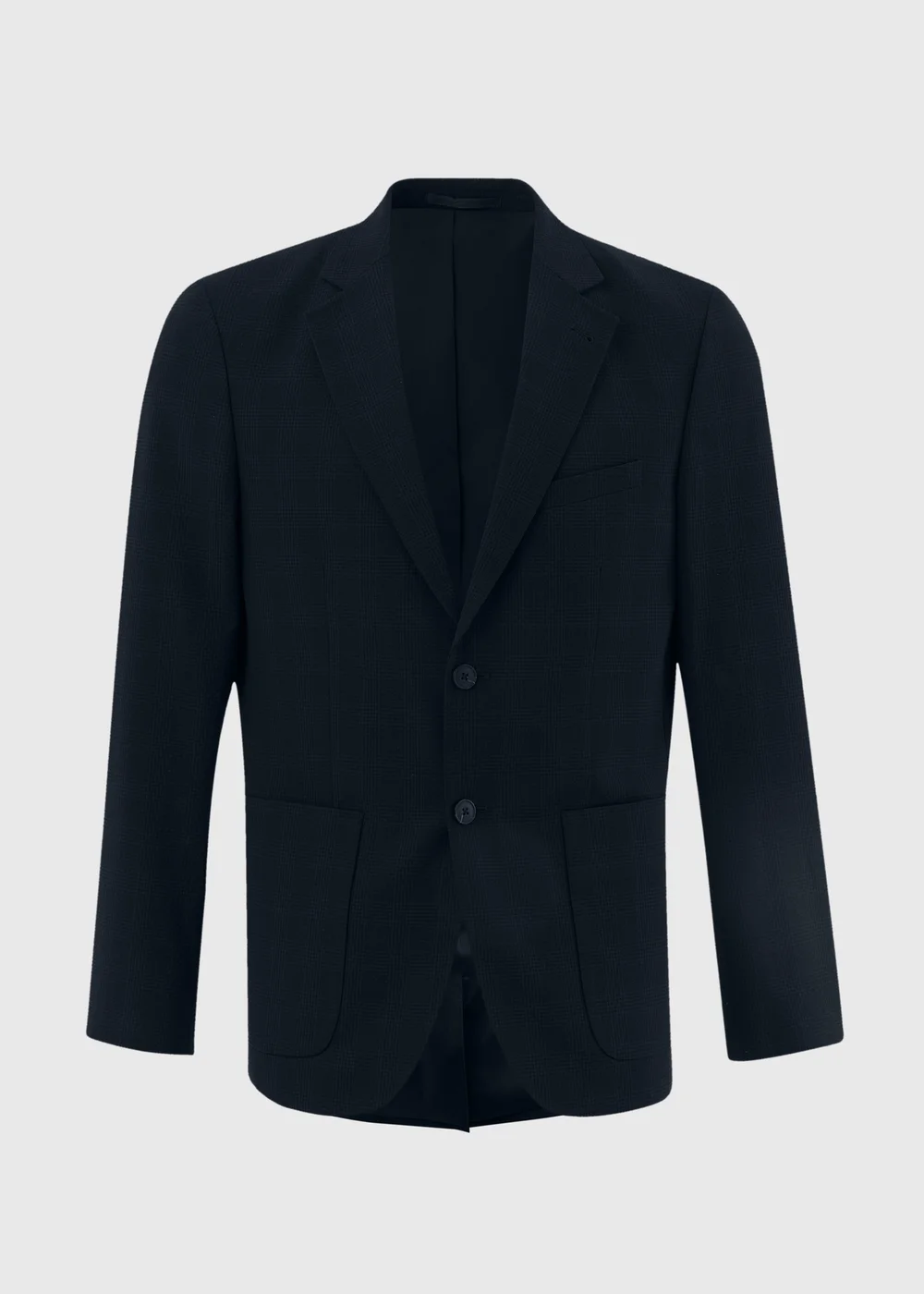 Taylor & Wright Navy Seersucker Blazer - Small Image 5