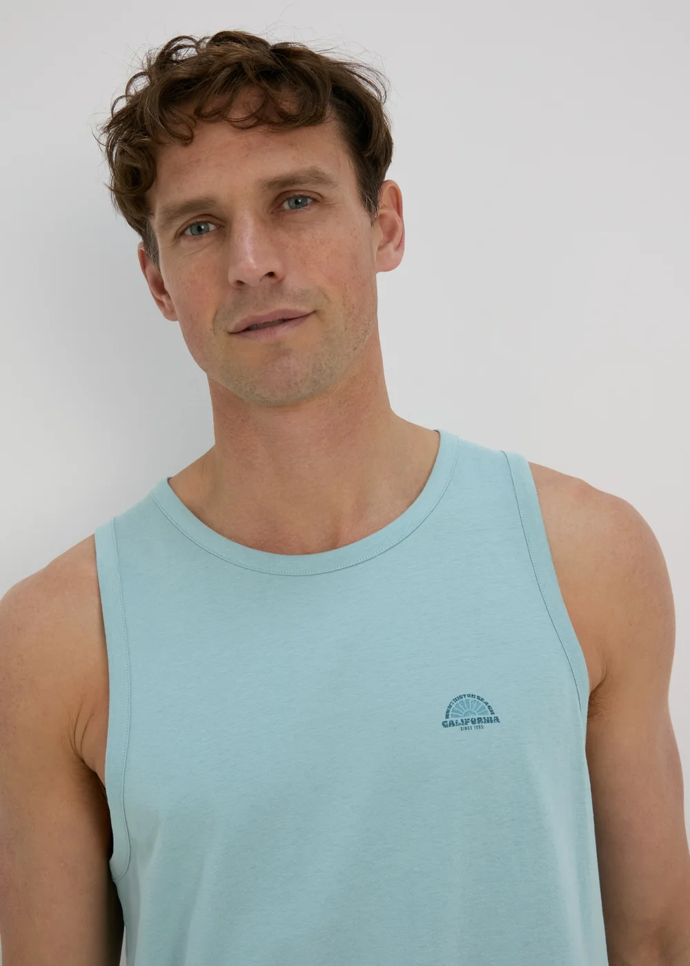 Tourmaline Jersey Ringer Vest - S Image 1