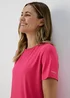 Souluxe Pink Longline Sports T-Shirt - Small Image 5