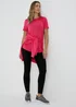 Souluxe Pink Longline Sports T-Shirt - Small Image 7