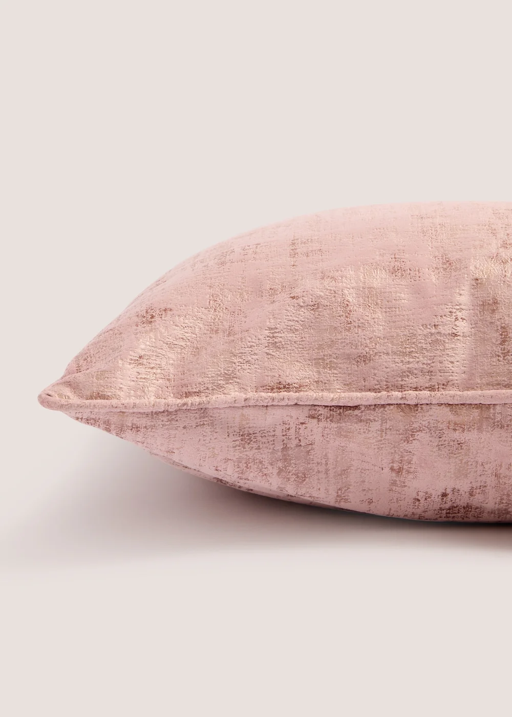 Pink Velvet Foil Cushion Image 2