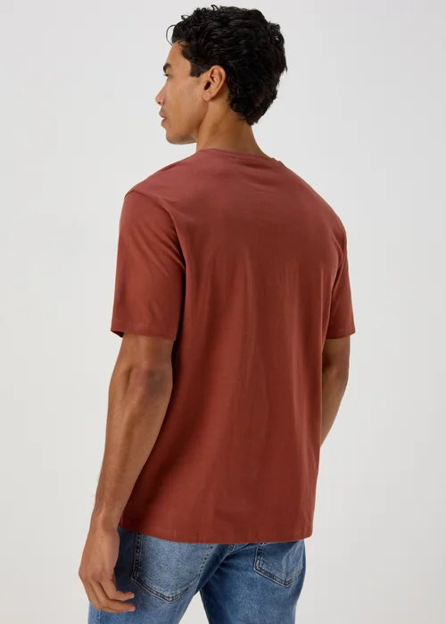 Maroon Nirvana Print T-Shirt - Small Image 2