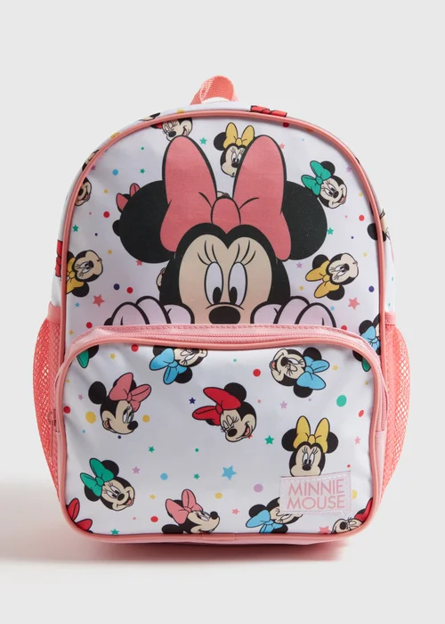 Disney Kids Pink Minnie Mouse Backpack - One Size Image 1