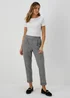Grey Check Trousers - Size 8 Image 4