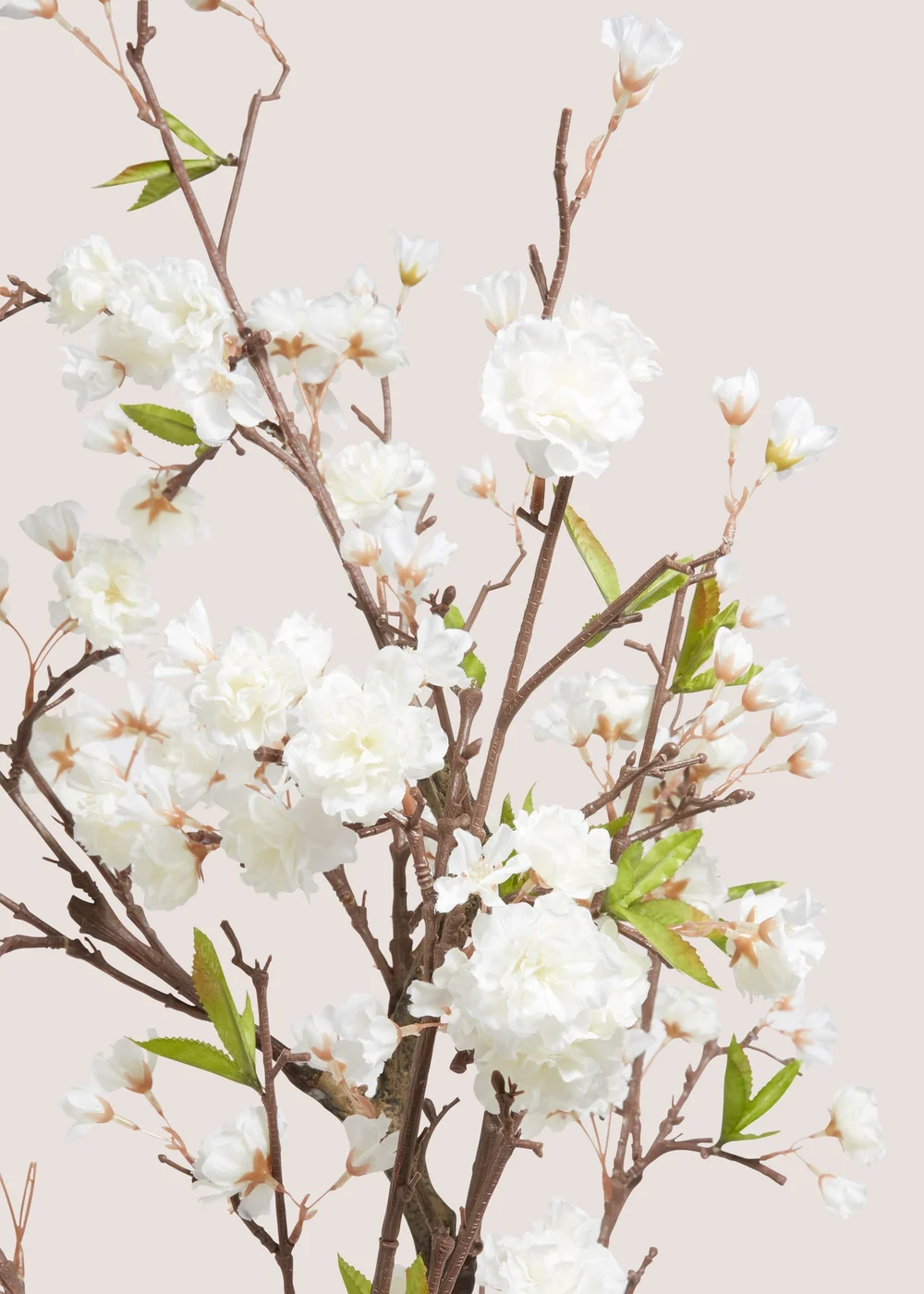 Faux Cherry Tree In White Pot (125cm) Image 2