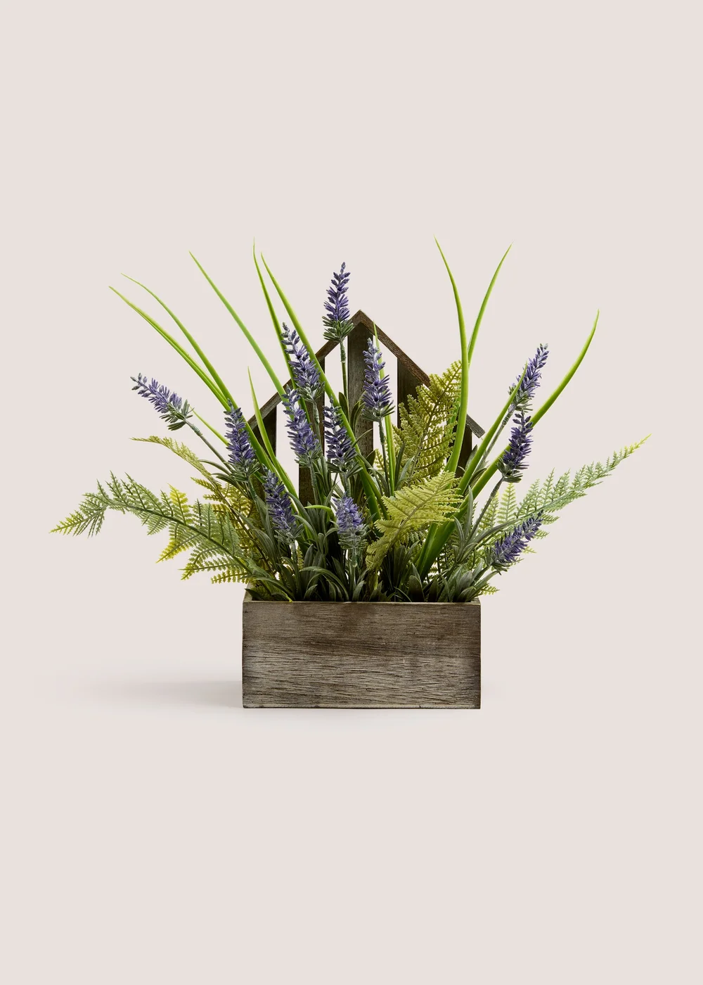 Lavender Wood House Trough (38cm x 42cm x 23cm) Image 1