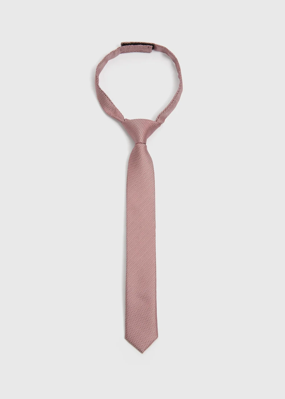 Boys Pink Strap-Fastening Tie (3-6yrs) - Age 3 - 6 Years Image 1