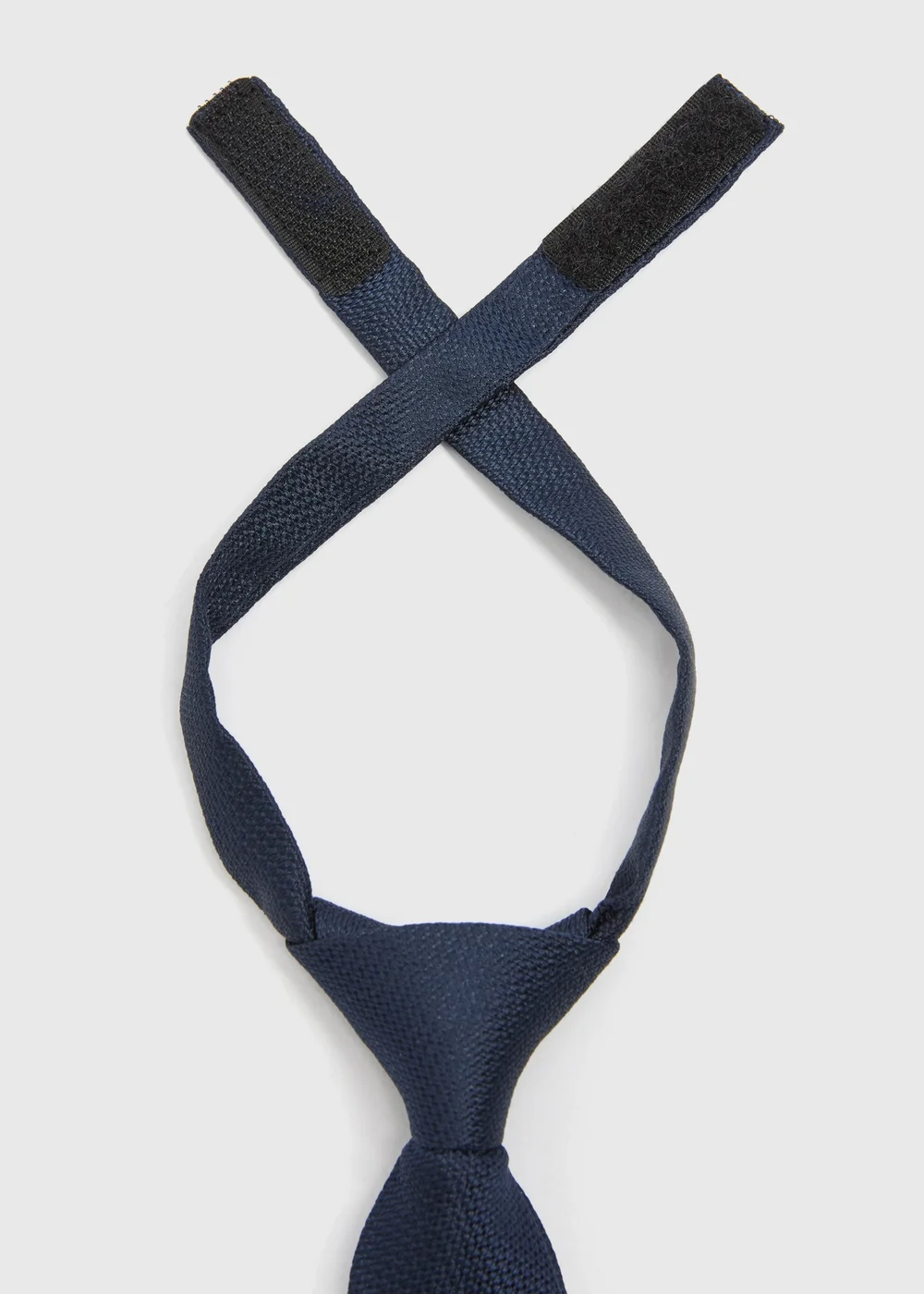 Boys Navy Strap-Fastening Tie (3-6yrs) - Age 3 - 6 Years Image 2