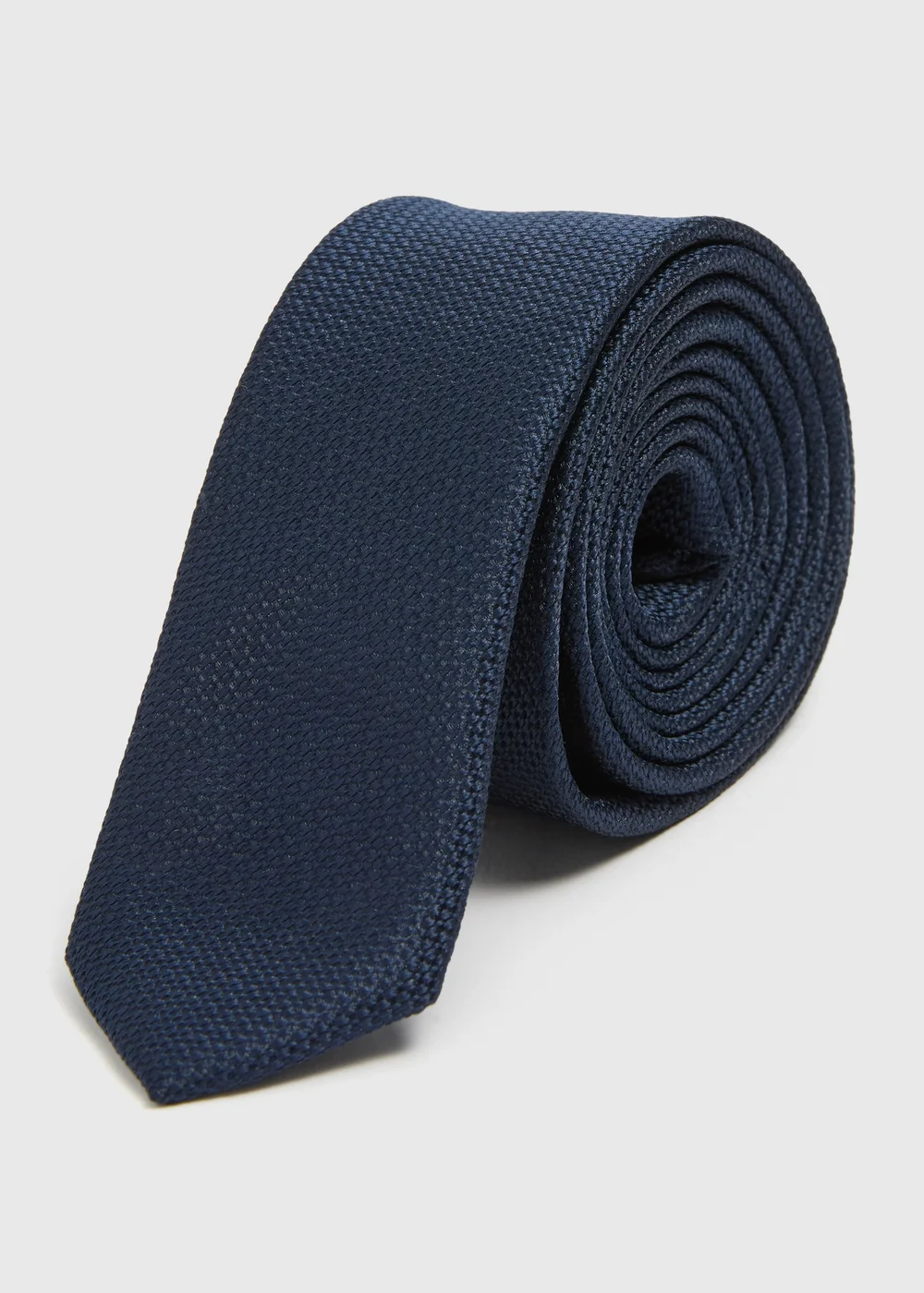 Boys Navy Tie (7-13yrs) - Age 7 - 13 Years Image 1