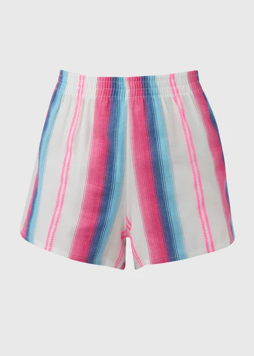 Multicoloured Jacquard Shorts - XS Image 4