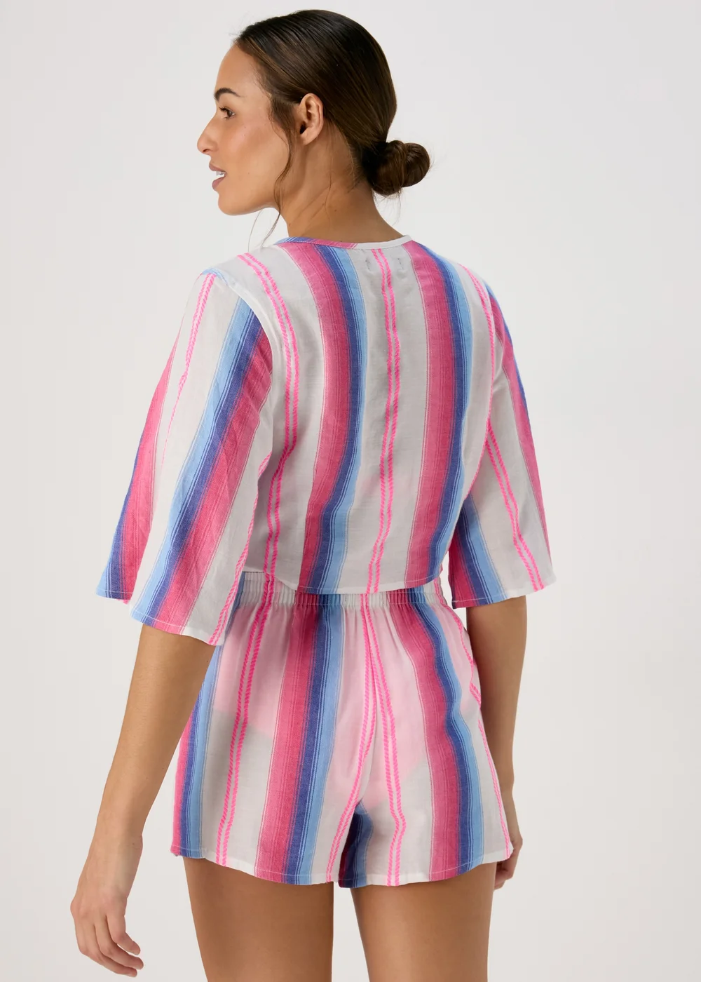Multicoloured Jacquard Shorts - XS Image 2
