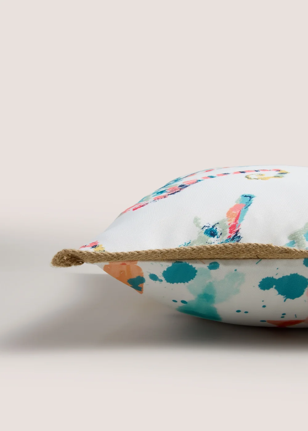 Outdoor Multicolour Fish Cushion (43cm x 43cm) Image 2