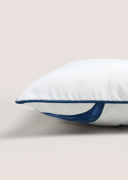Outdoor Blue Whale Cushion (43cm x 43cm) Image 2