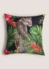 Outdoor Multicoloured Jaguar Print Cushion (43cm x 43cm) Image 1
