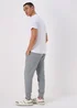 Grey Cuffed Slim Fit Joggers - XS Image 2