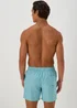 Aqua Embroidered Swim Shorts - Small Image 2