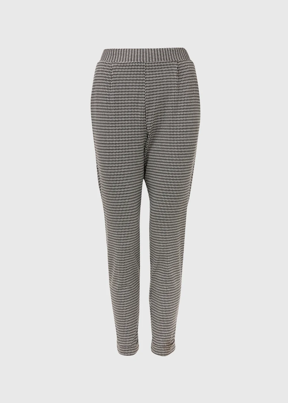 Black Anchor Pull On Trousers - 8 Image 5