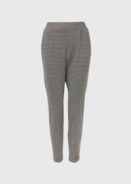 Black Anchor Pull On Trousers - 8 Image 5
