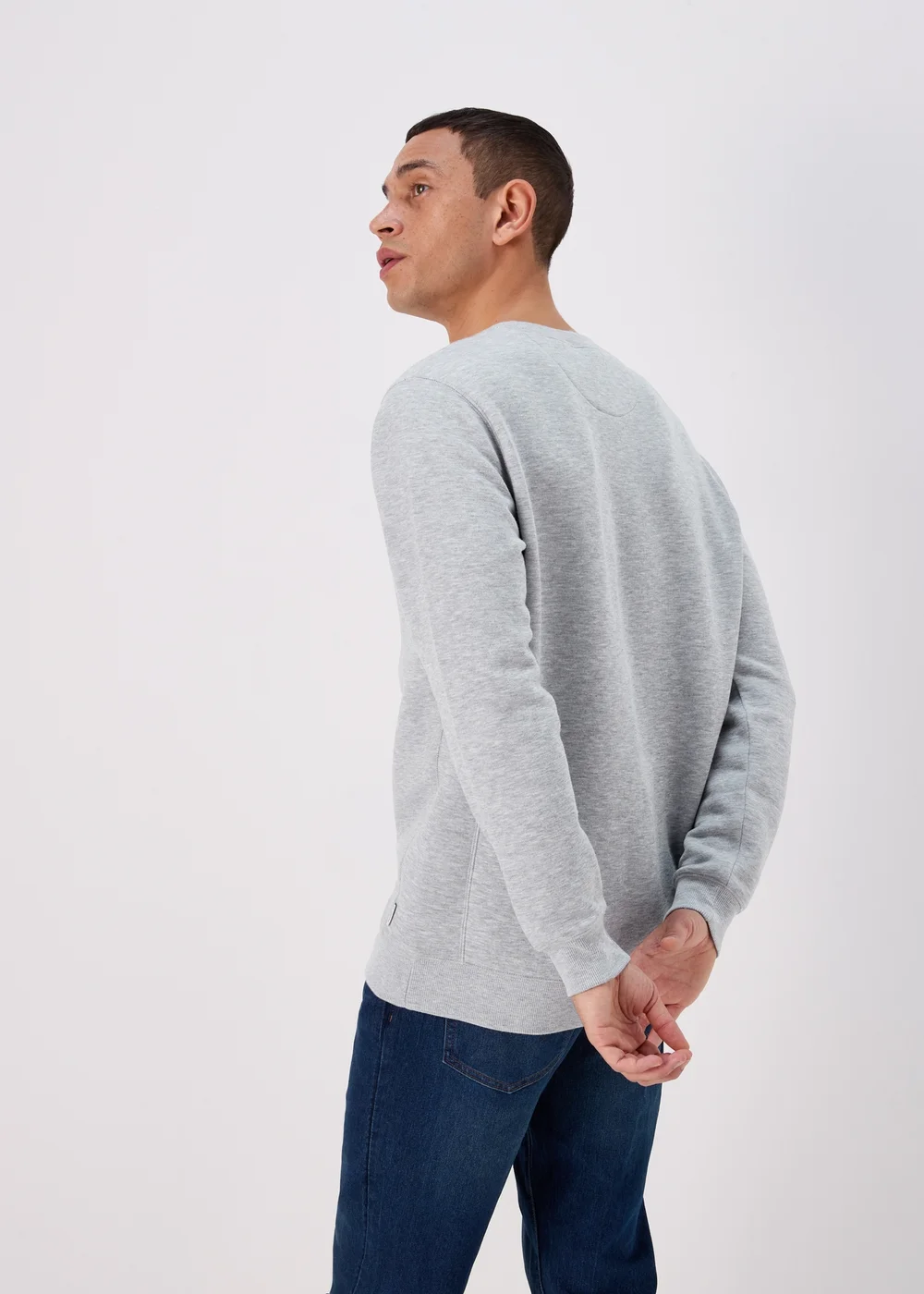 Grey Essential Sweatshirt - S Image 2