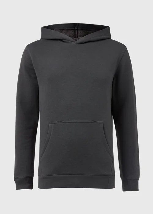 Charcoal Pull On Essential Hoodie - S Image 5