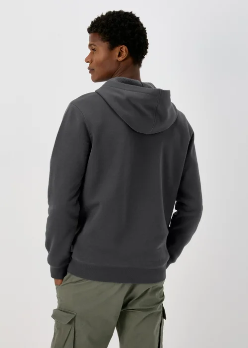 Charcoal Pull On Essential Hoodie - S Image 2