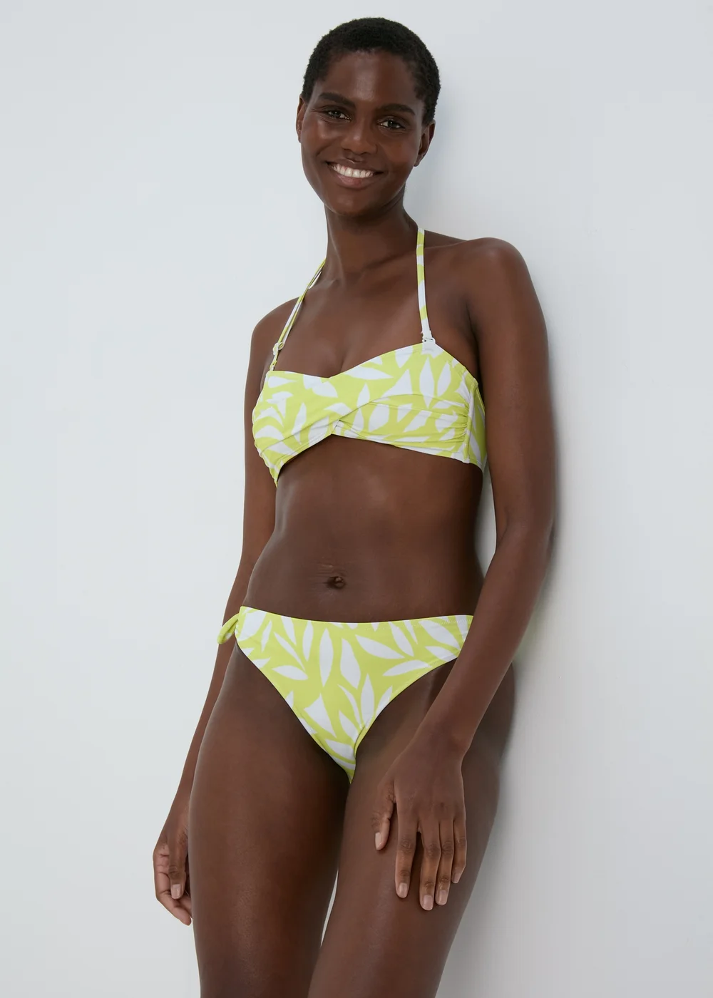 Lime Palm Twist Top - Size 6 Image 3