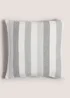 Grey Stripe Woven Cushion (43cm x 43cm) Image 1
